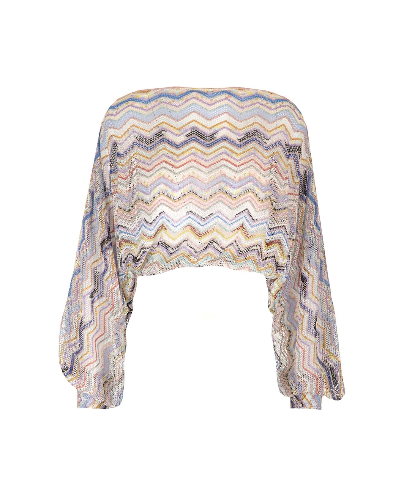 Missoni Viscose Knit Cropped Top - MultiColour トップス