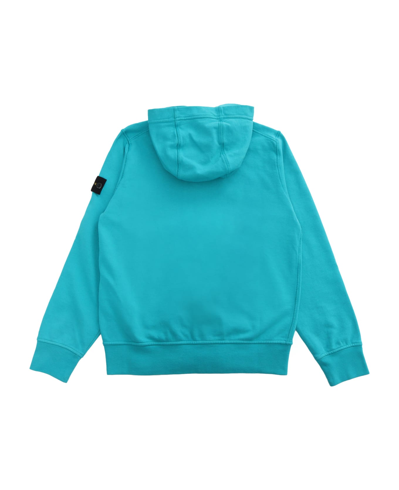 Stone Island Junior Light Blue Sweatshirt - GREEN ニットウェア＆スウェットシャツ