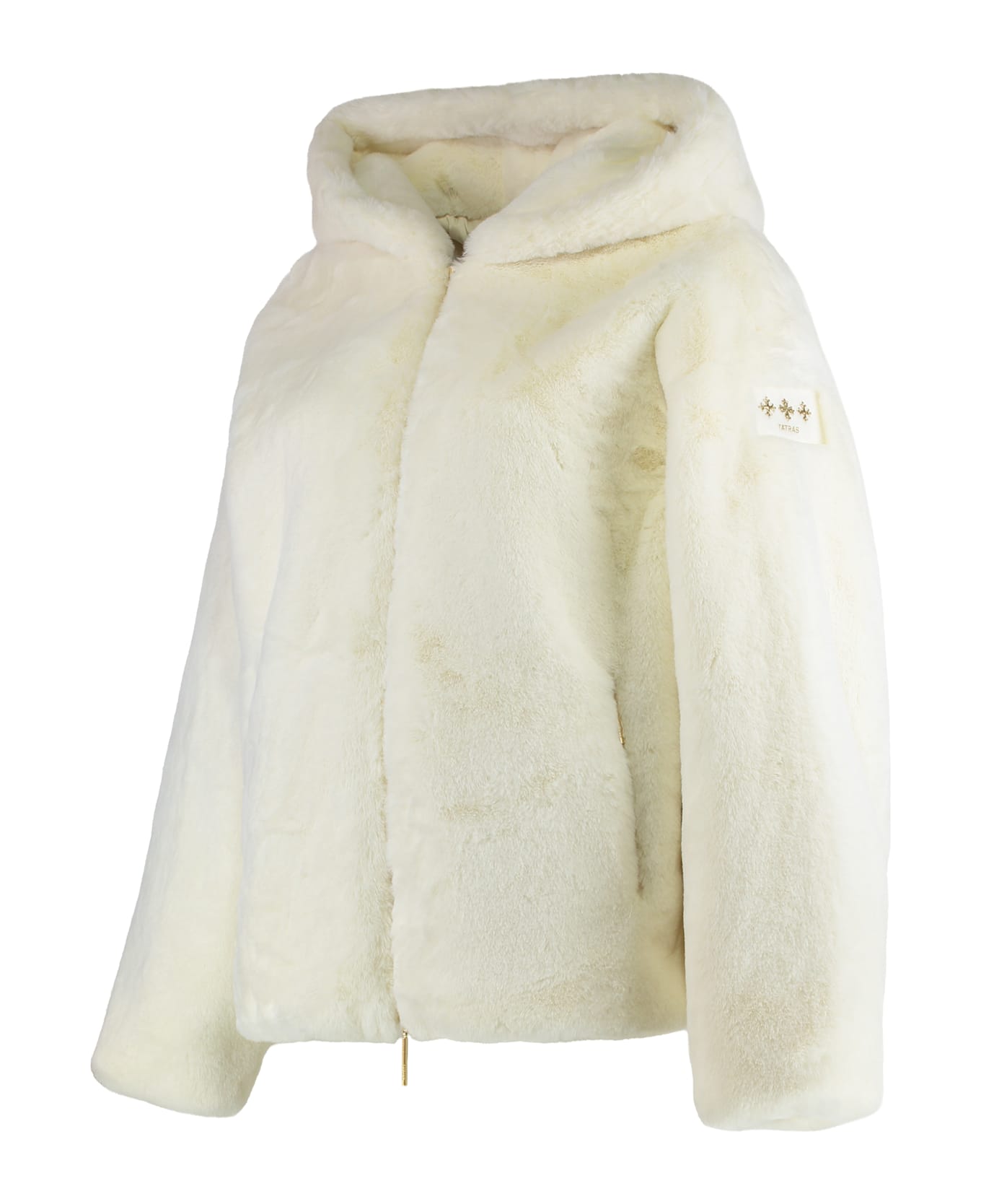 TATRAS Yumola Jacket In Eco-fur - White