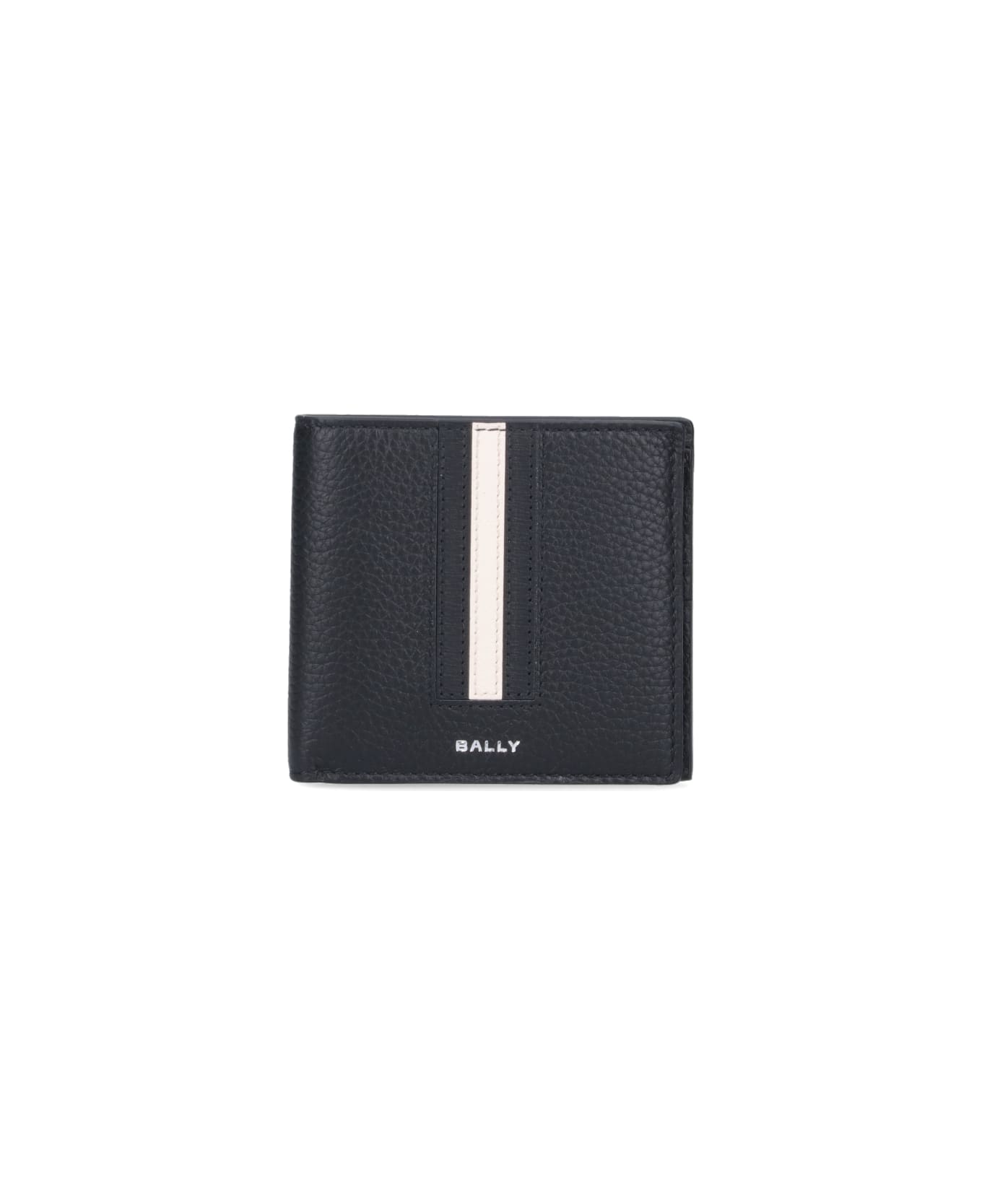 Bally Bi-fold Logo Wallet - Black  