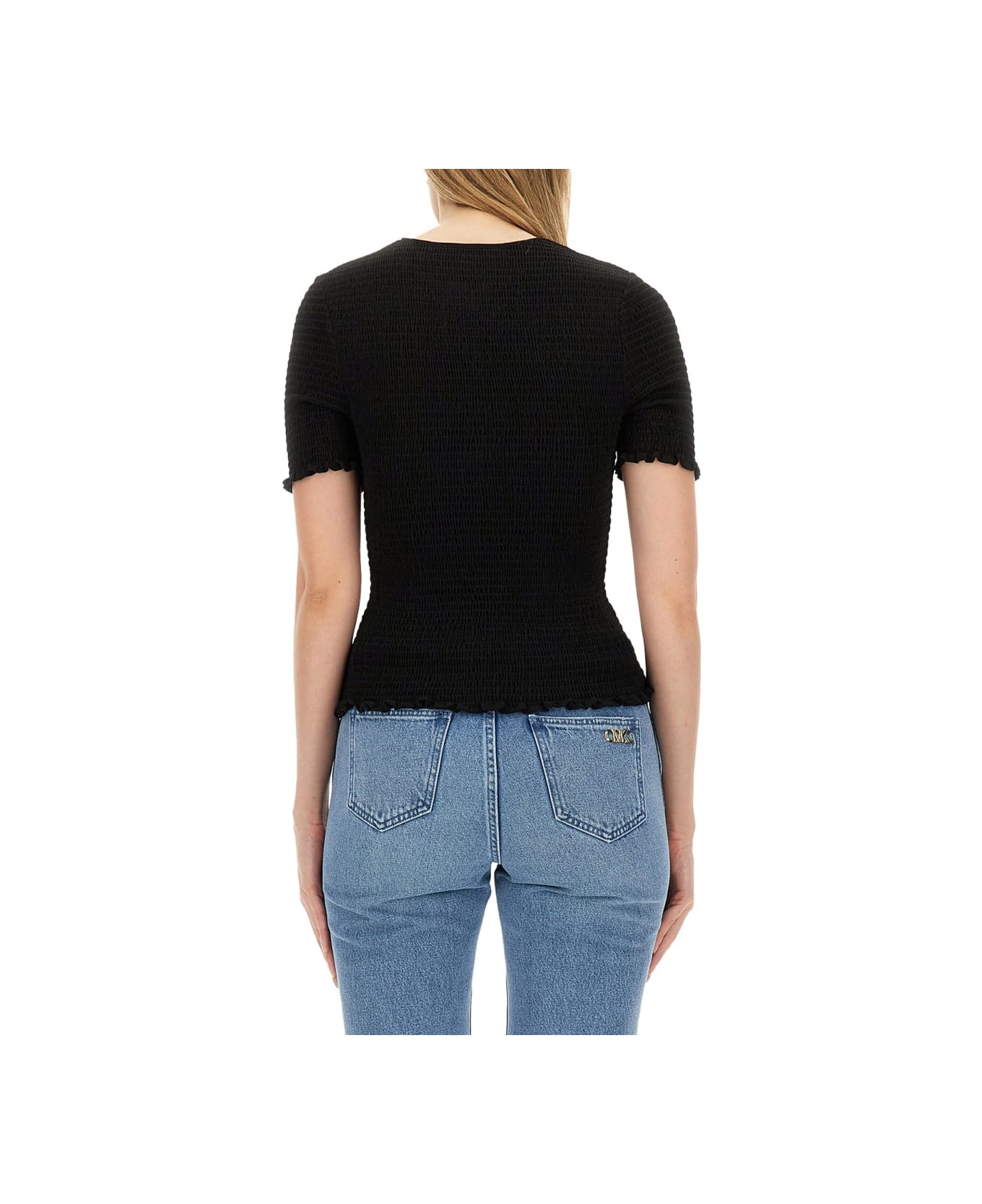 Michael Kors Georgette Knit - BLACK