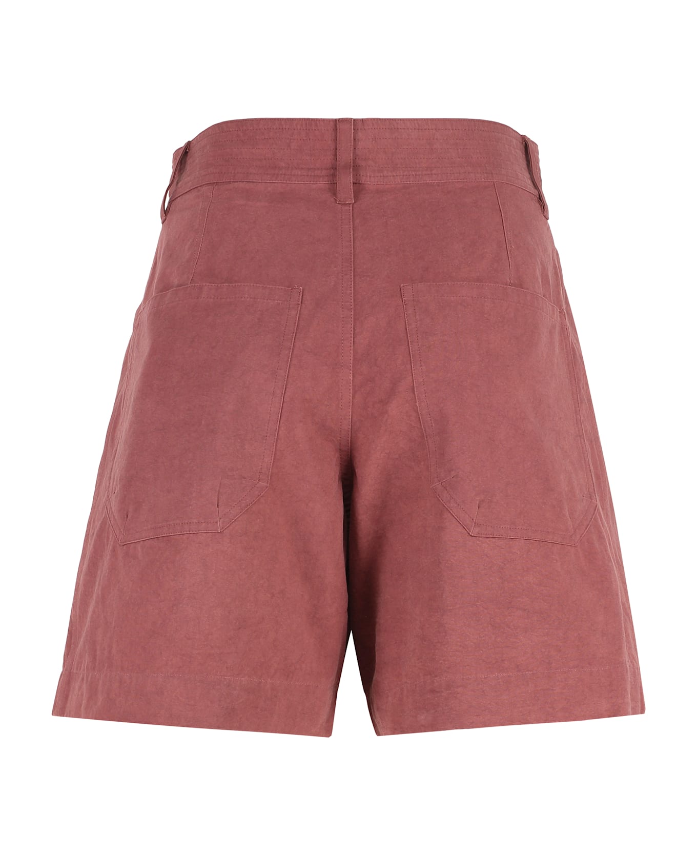 Isabel Marant Ingrid Cotton Shorts - red