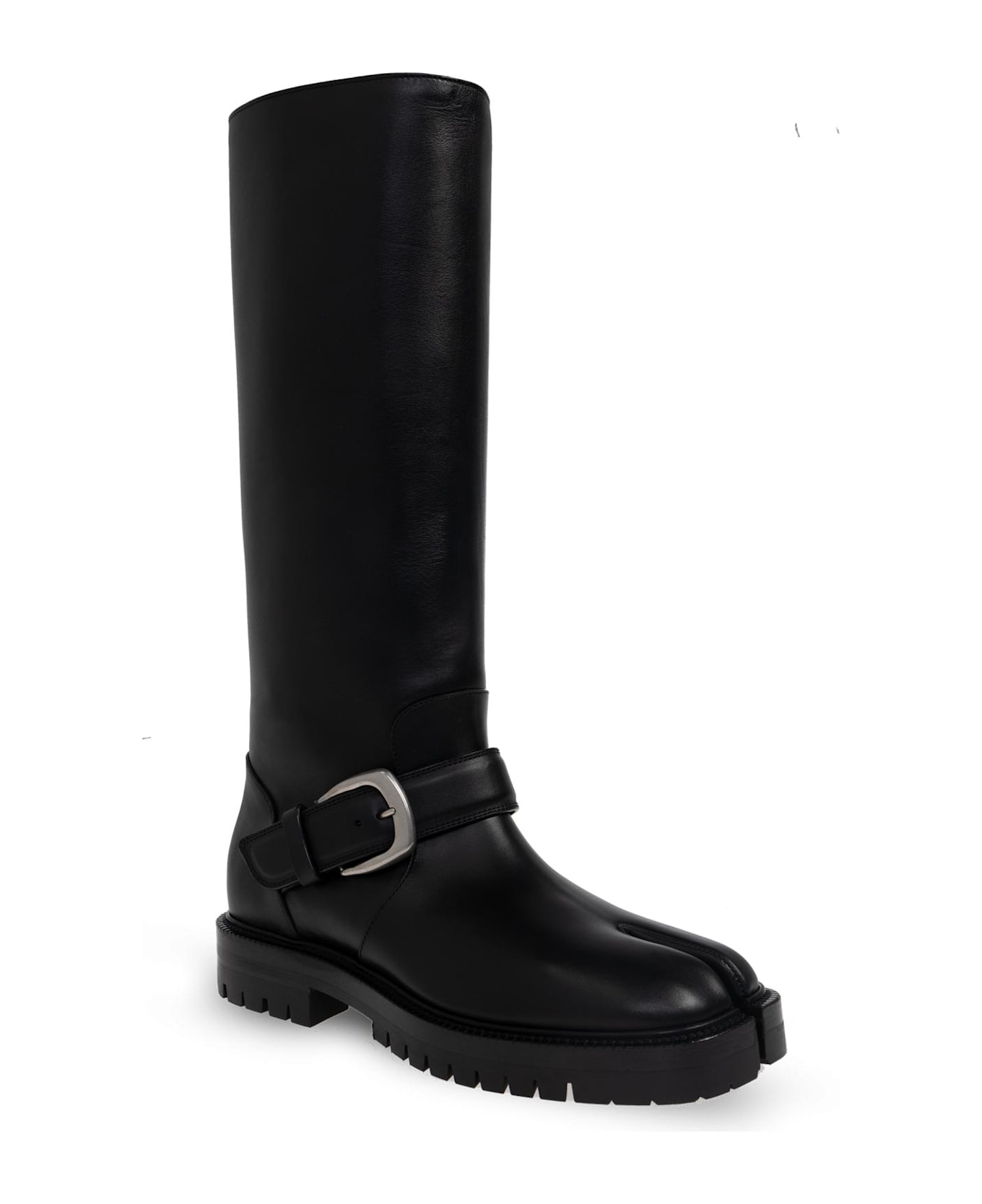 Maison Margiela Leather Boots - Black