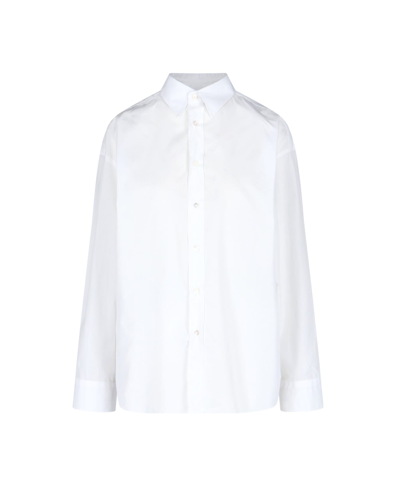 Finamore Oversized Shirt "oriana" - White