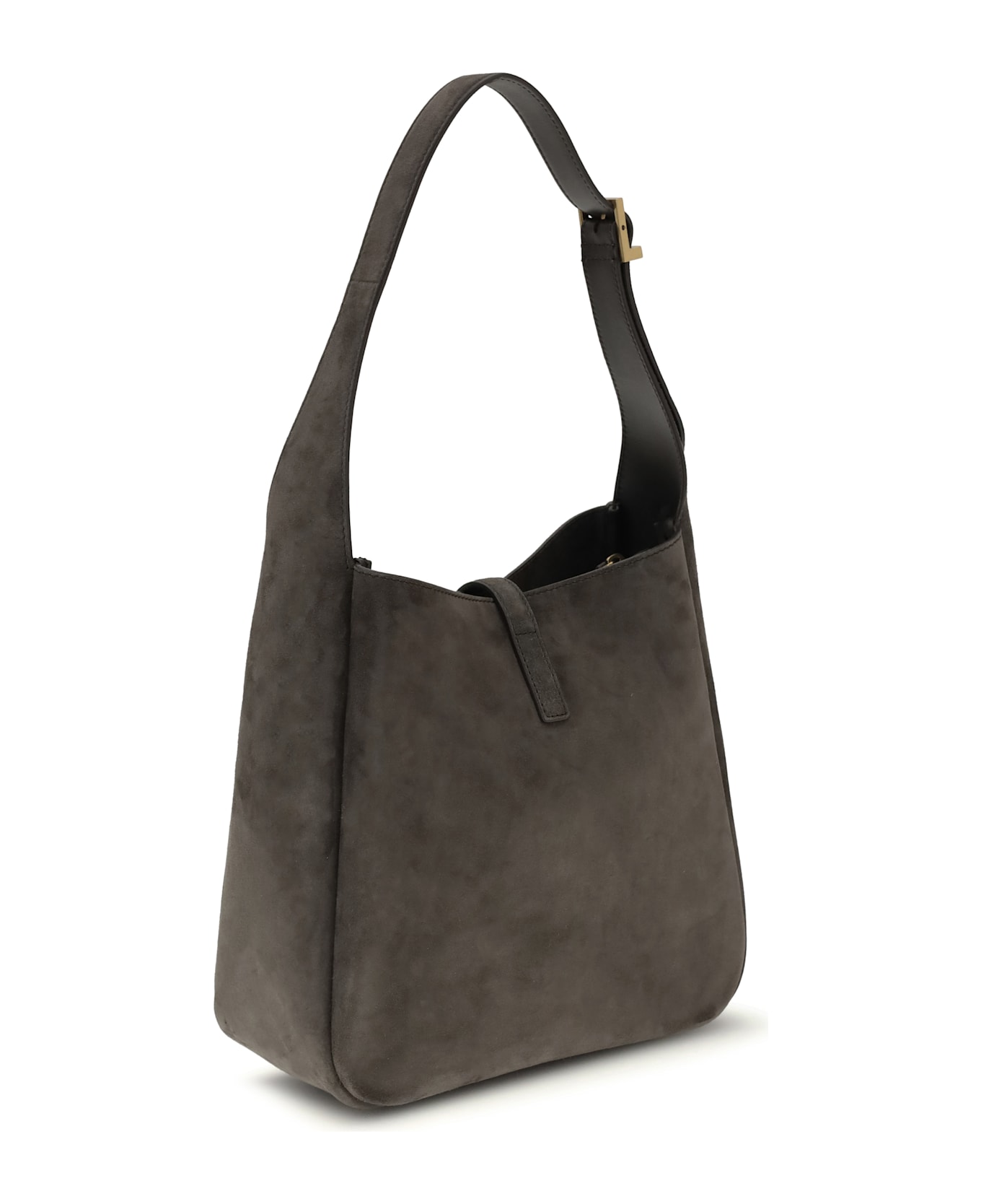Saint Laurent Le 5 à 7 Small Suede Shoulder Bag