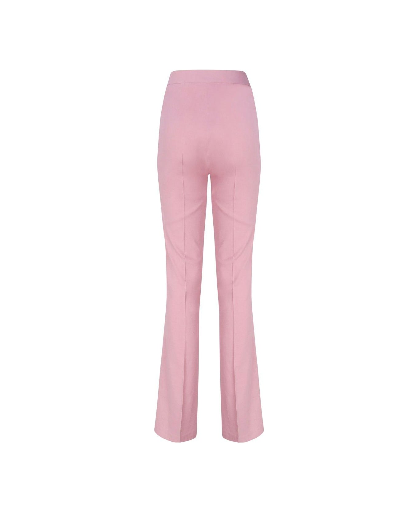 Pinko High-waist Slim Trousers - Rose