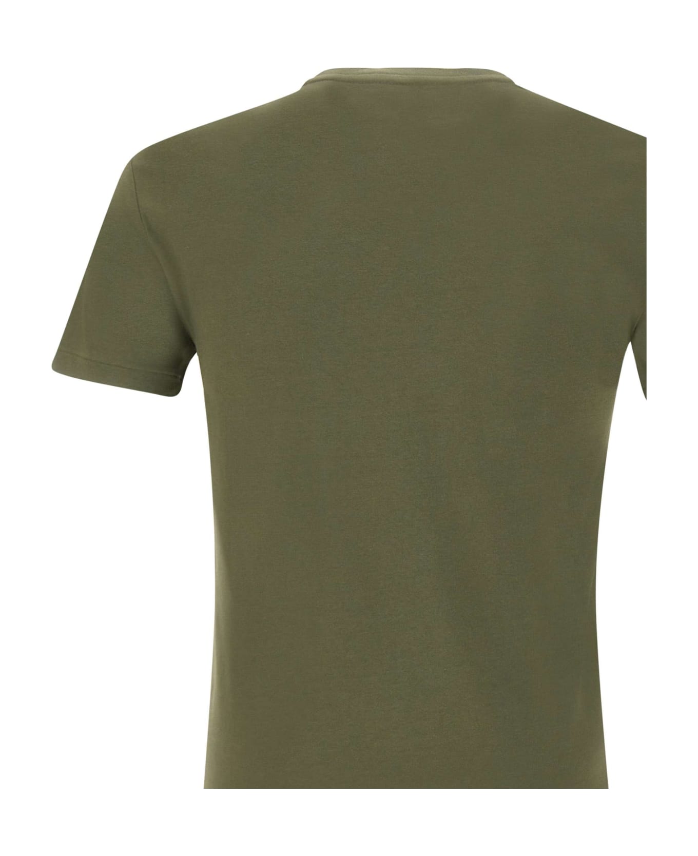 Polo Ralph Lauren "classics" Cotton T-shirt - GREEN シャツ