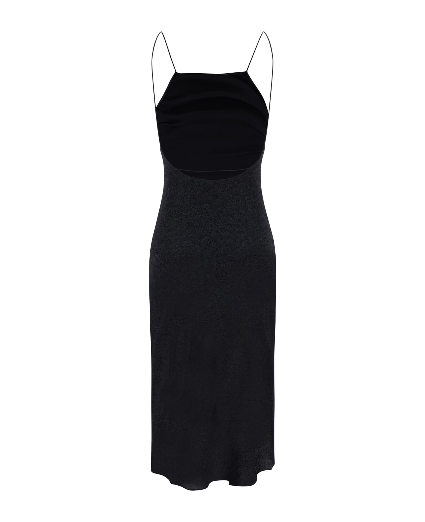 Oseree Lumiere Long Dress - Black