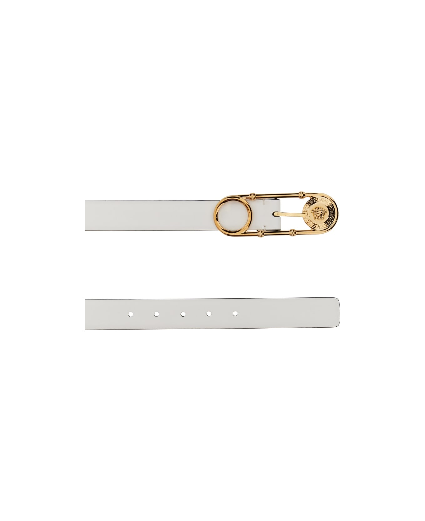 Versace Cintura "safety Pin" - WHITE
