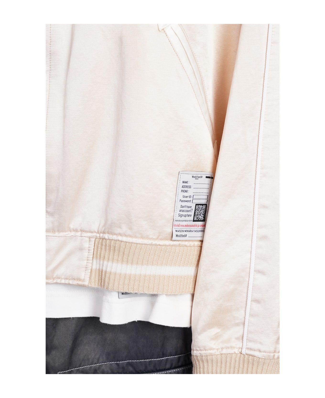 Mihara Yasuhiro Casual Jacket In Beige Cotton - beige