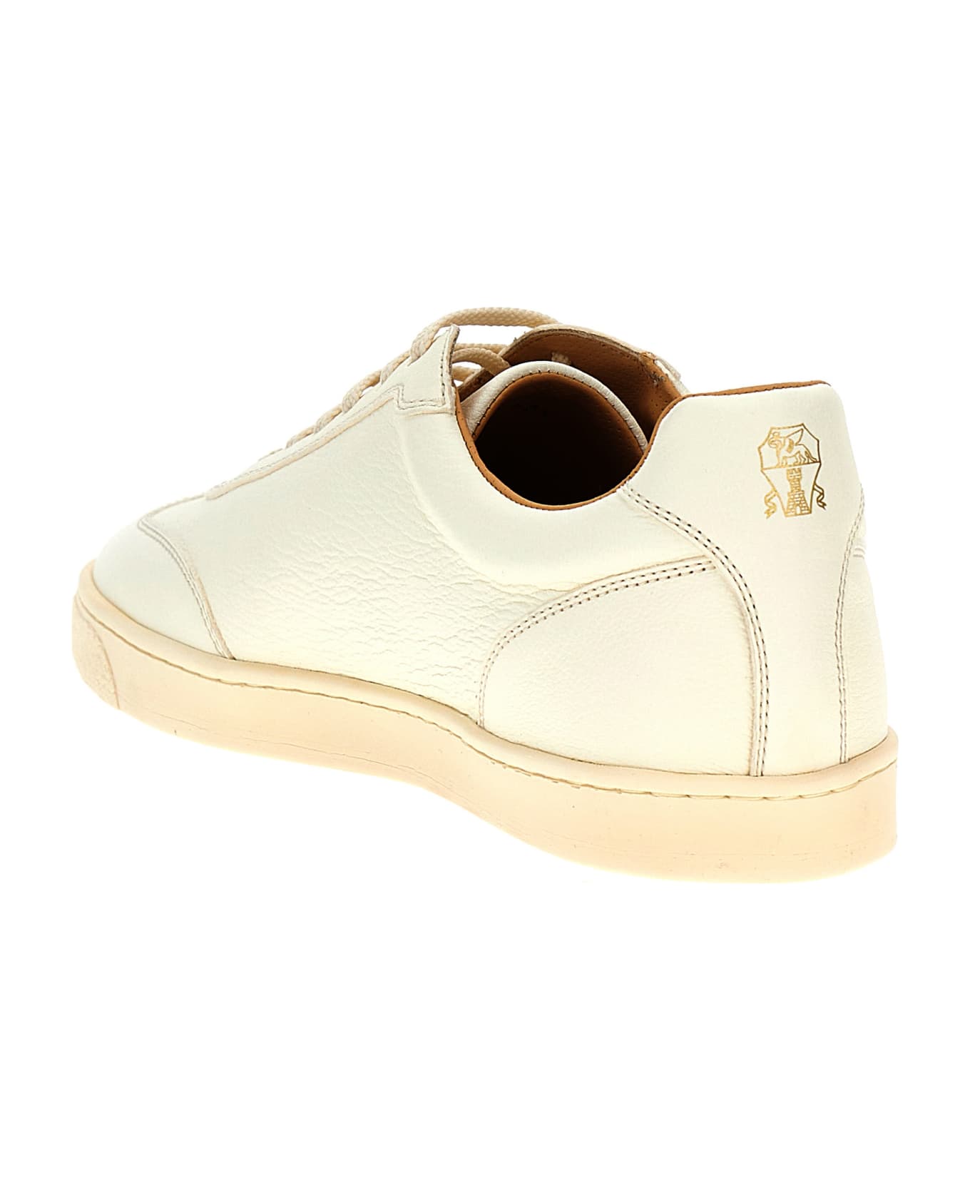 Brunello Cucinelli Leather Sneakers - White