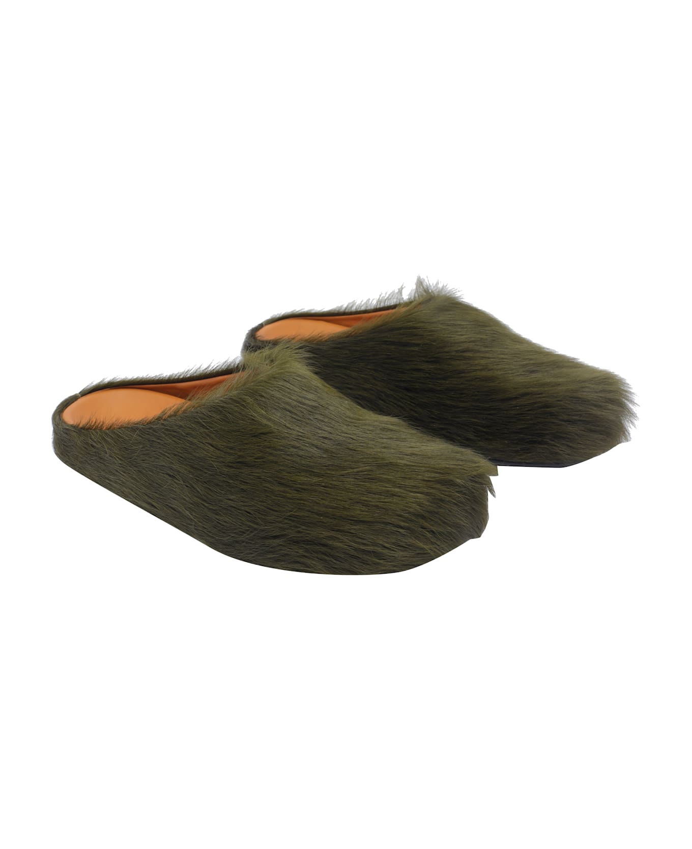 Marni Fussbett Mules - DEEP SAGE