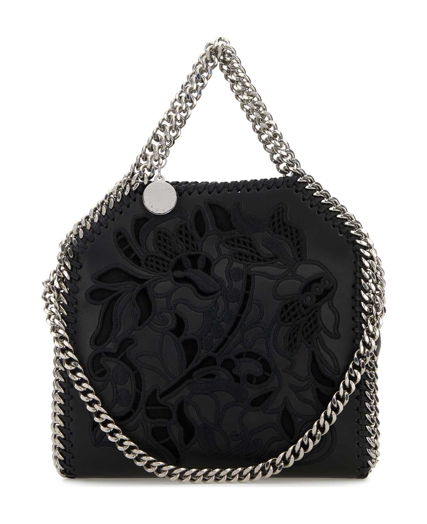 Stella McCartney Black Alter Mat Falabella Handbag - Black