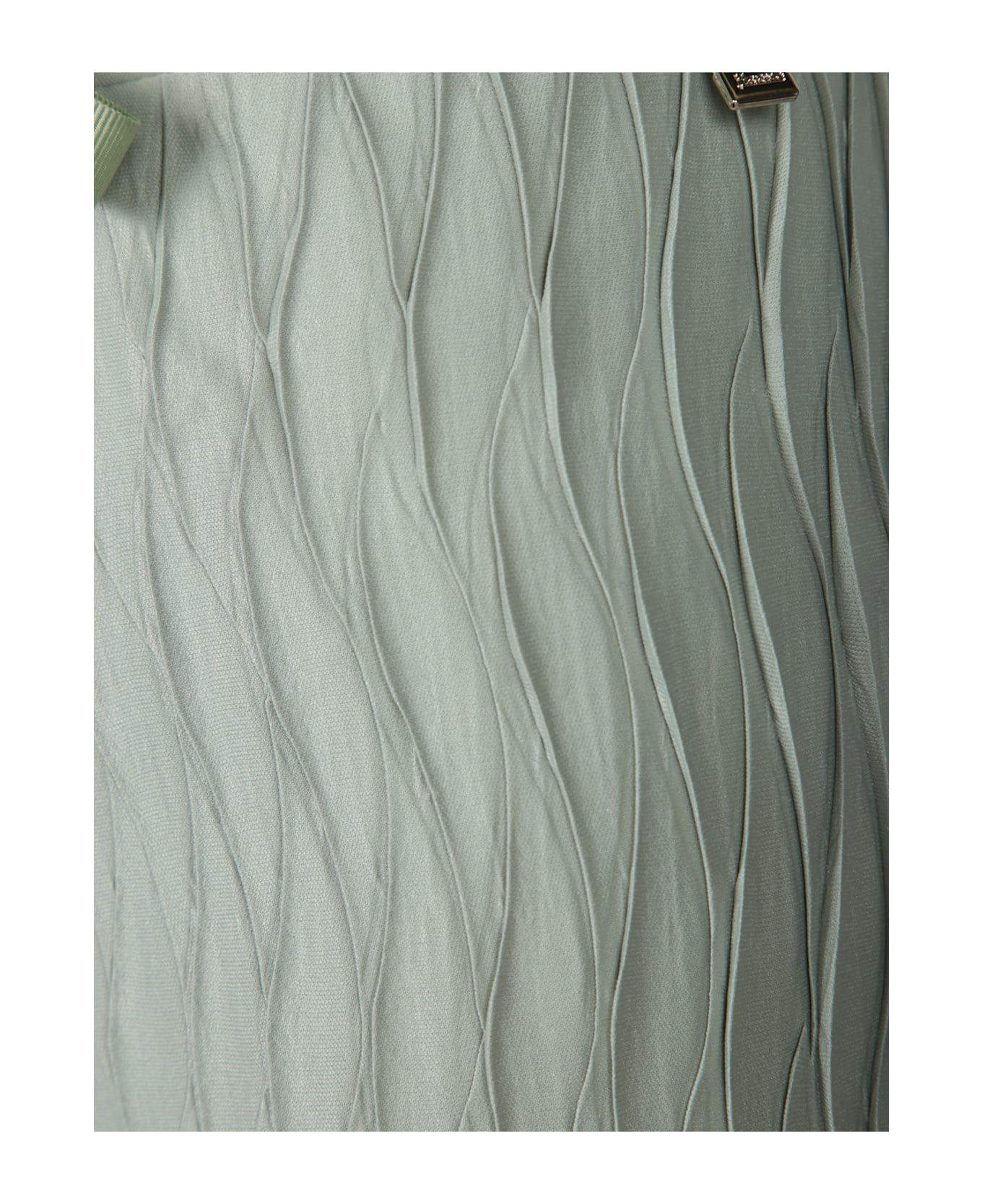 Herno Embossed Green Jersey Pants - Green