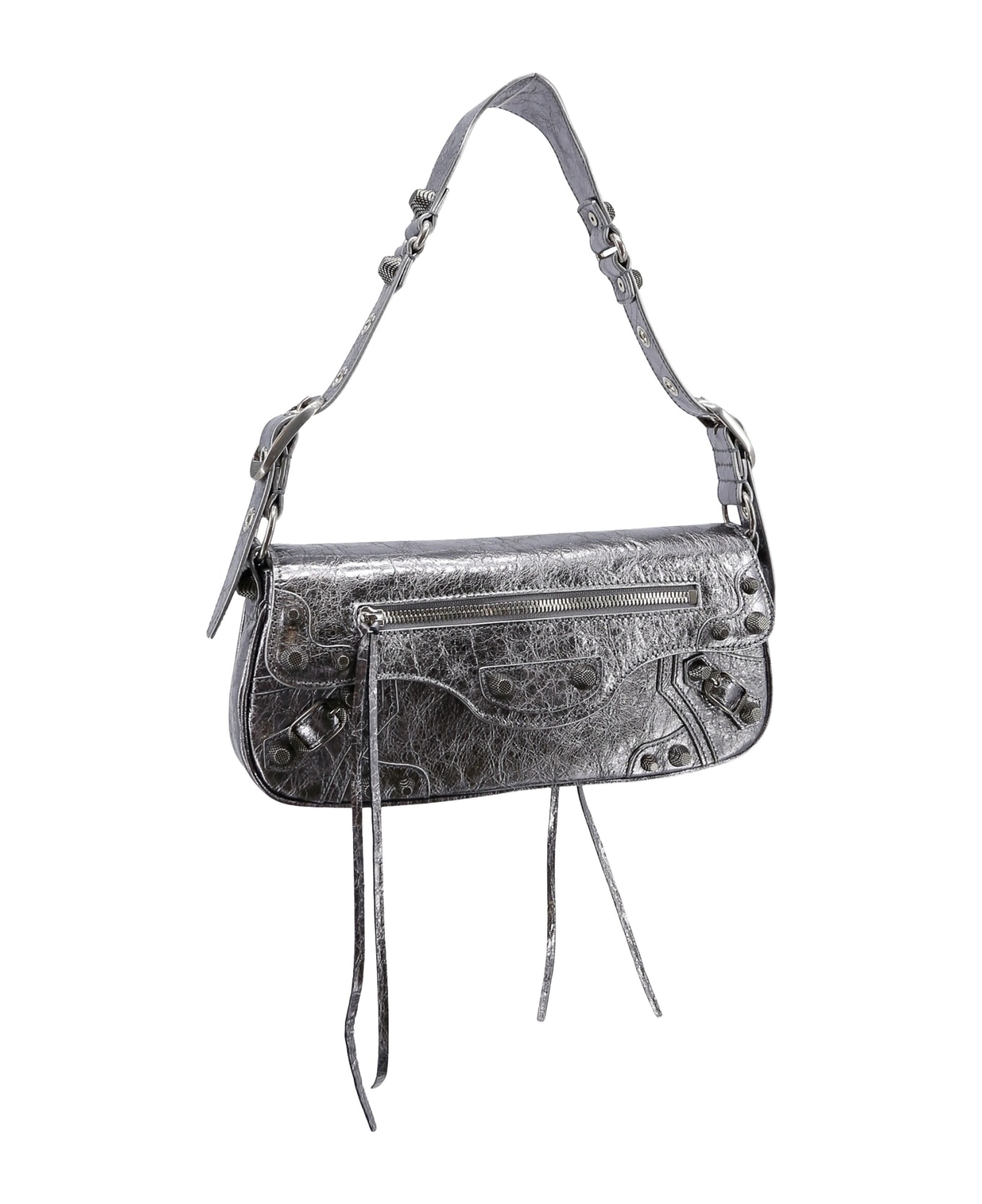 Balenciaga Le Cagole Shoulder Bag - Silver