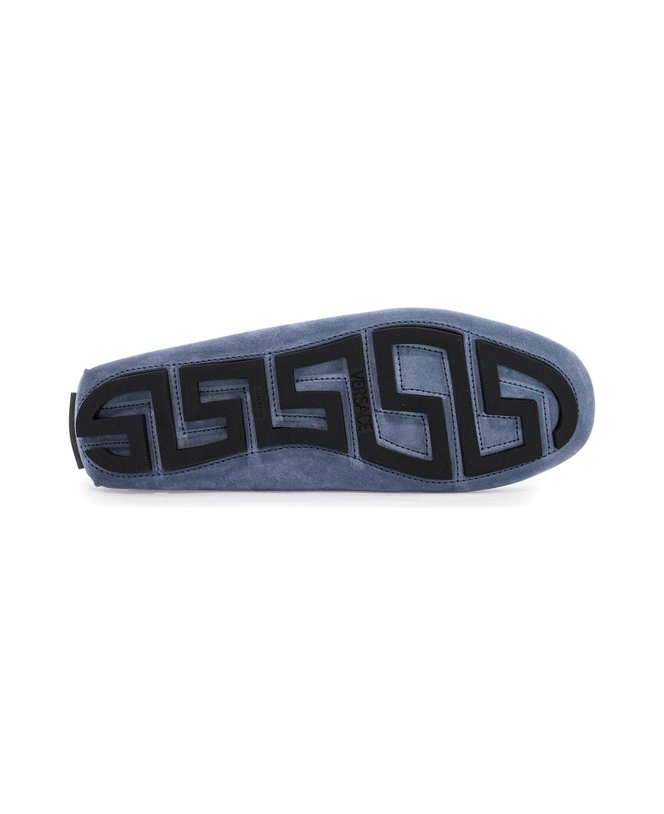 Versace Suede Medusa Biggie - INDIGO-RUTHENIUM (Light blue)