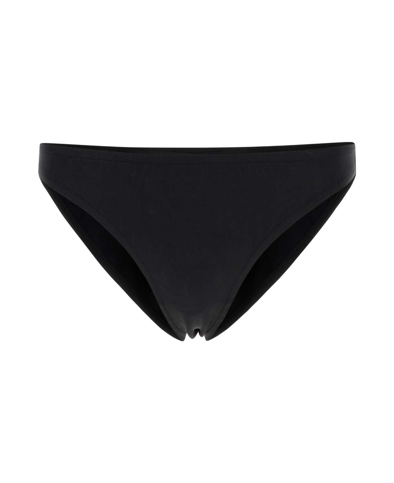 Eres Black Stretch Nylon Bikini Bottom - NOIR