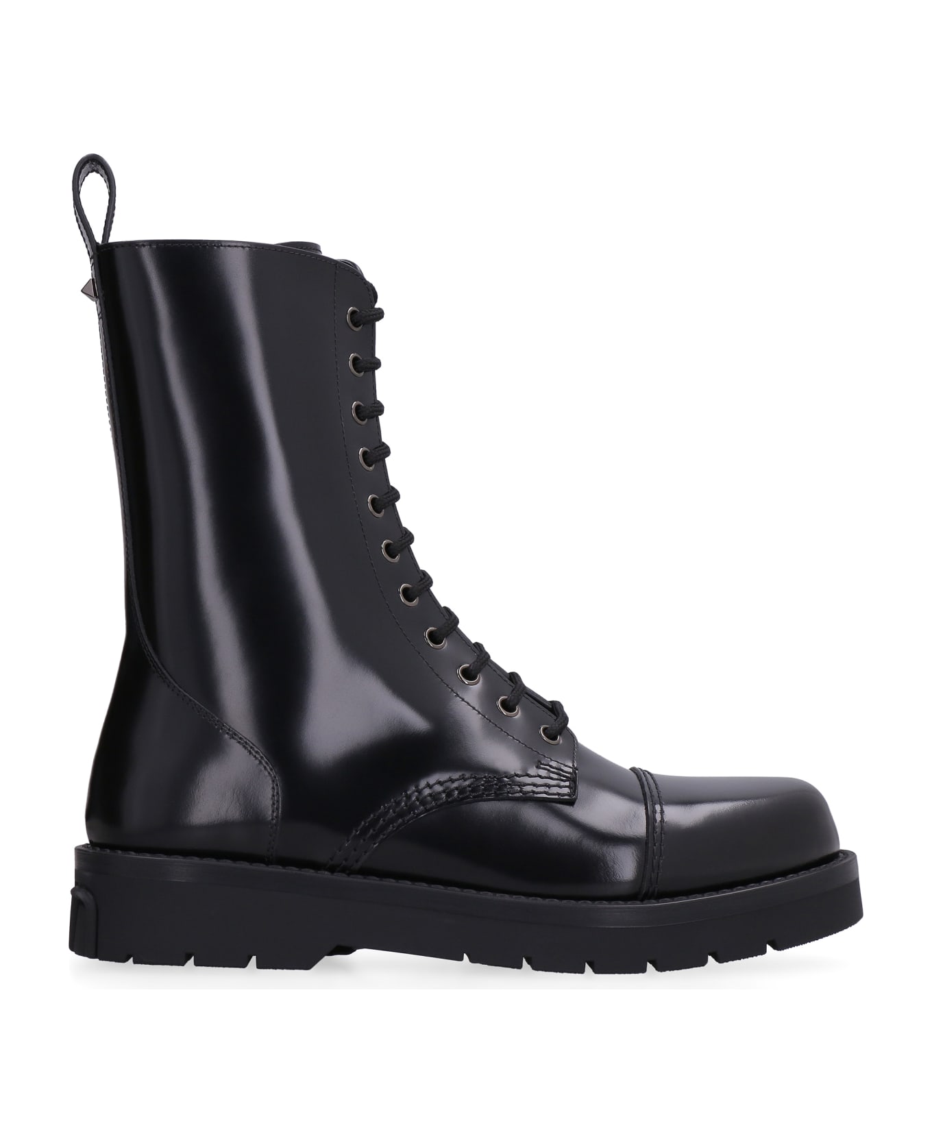 Valentino Garavani Garavani - Leather Boots - Nero