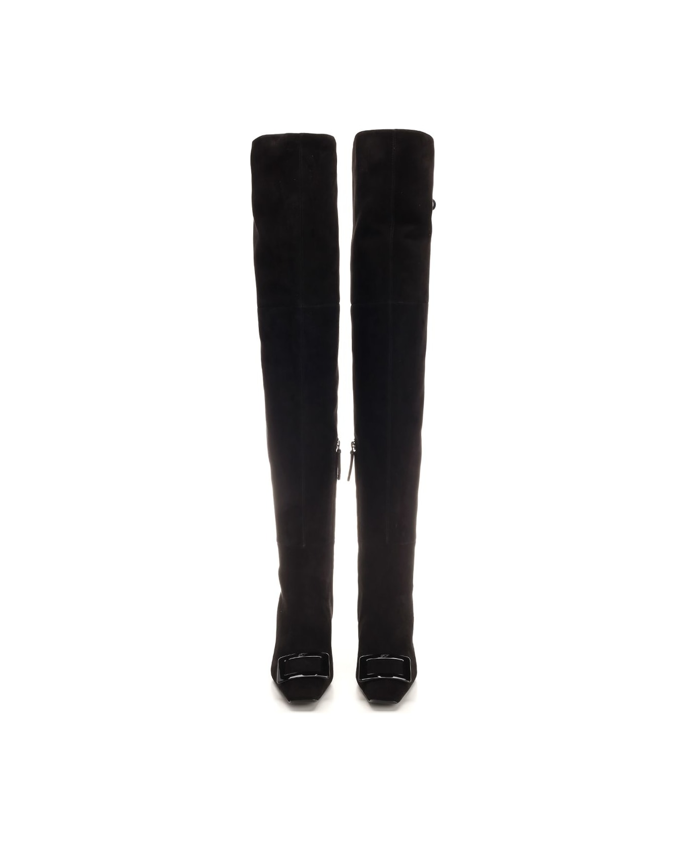 Roger Vivier 
belle Vivier
 Over The Knee Boots - Black