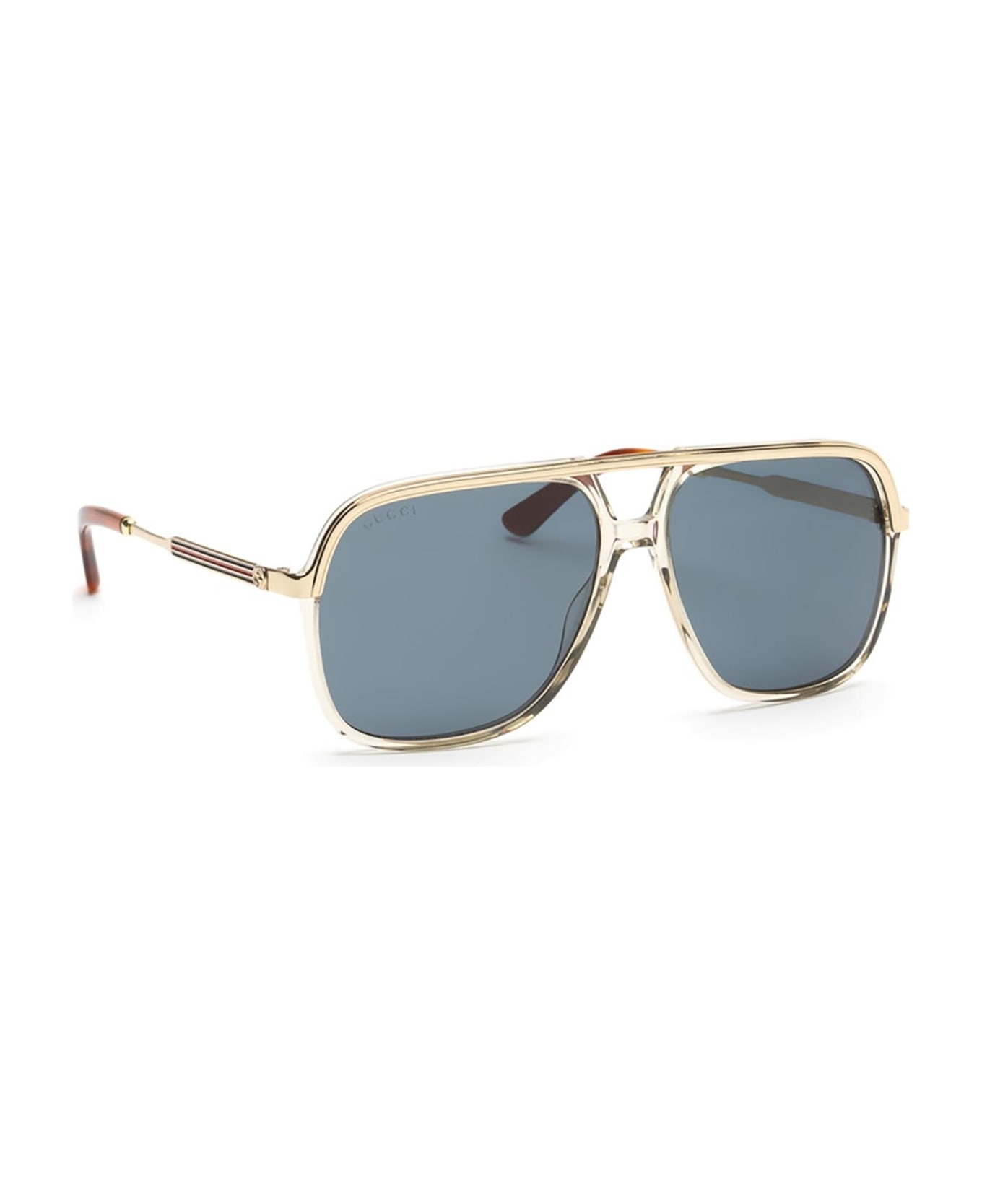 Gucci Eyewear Gg0200s Transparent Brown Sunglasses - Transparent Brown
