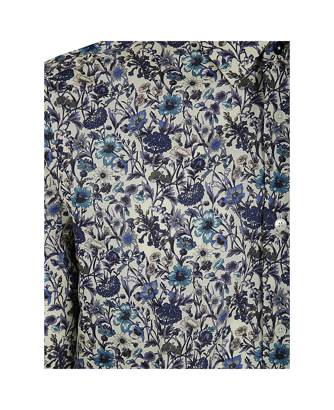 Paul Smith Mens Tailored Fit Shirt - Blues