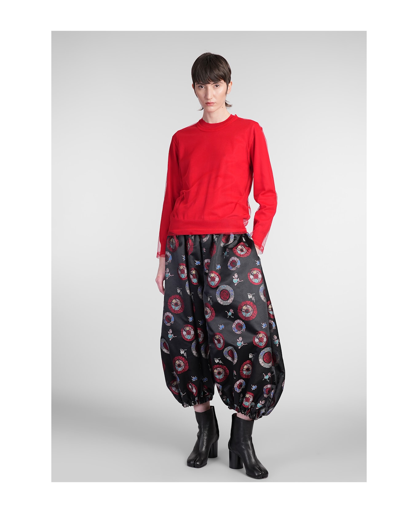 Comme des Garçons Knitwear In Red Wool - red