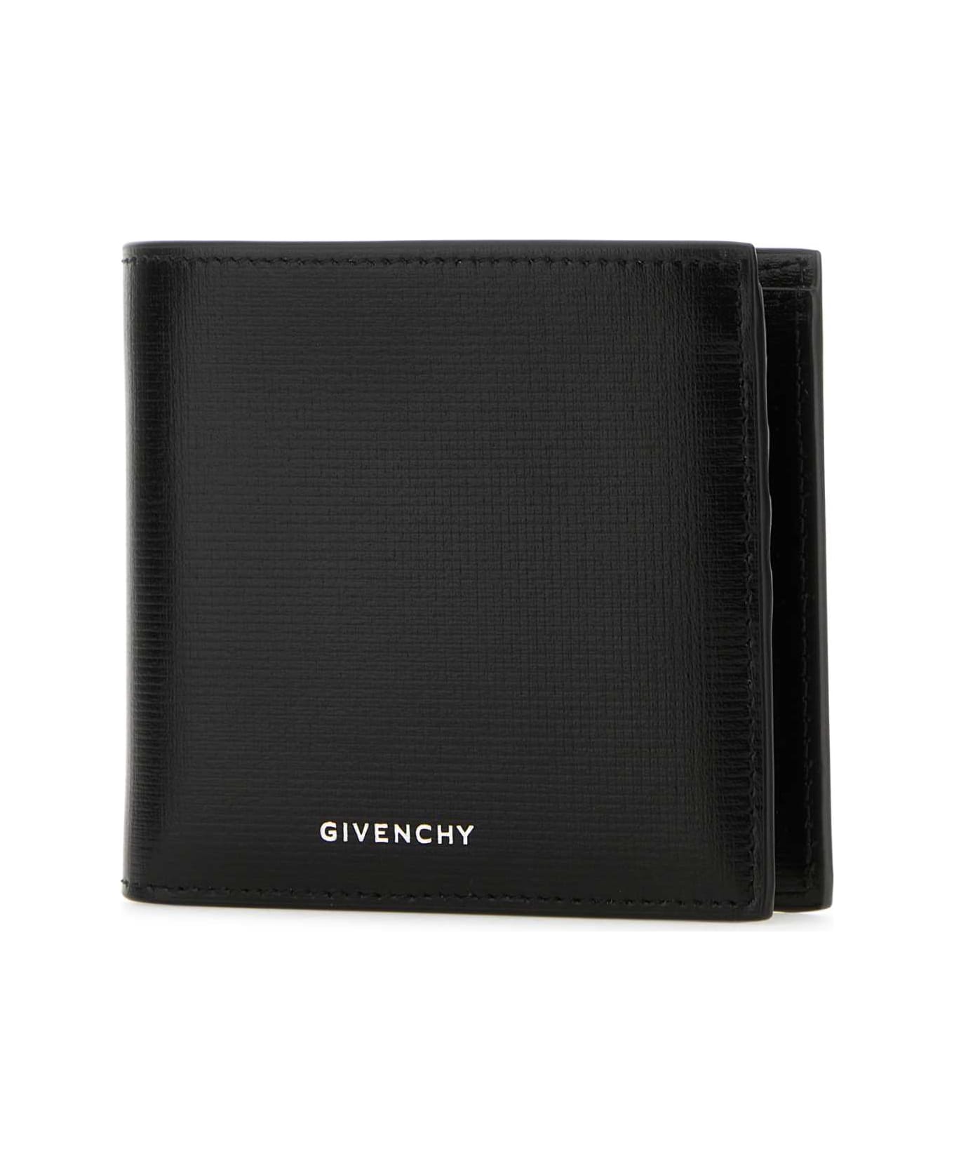 Givenchy Black Leather Wallet - Black