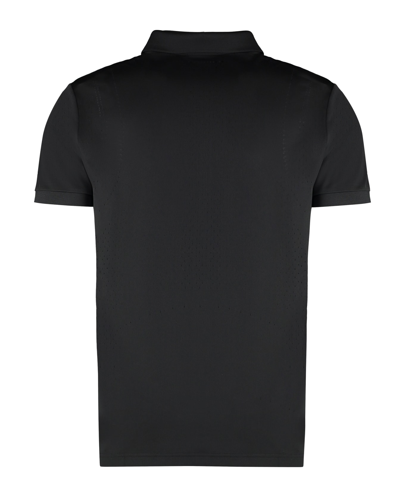 Hugo Boss Boss X Matteo Berrettini - Techno Jersey Polo Shirt - BLACK