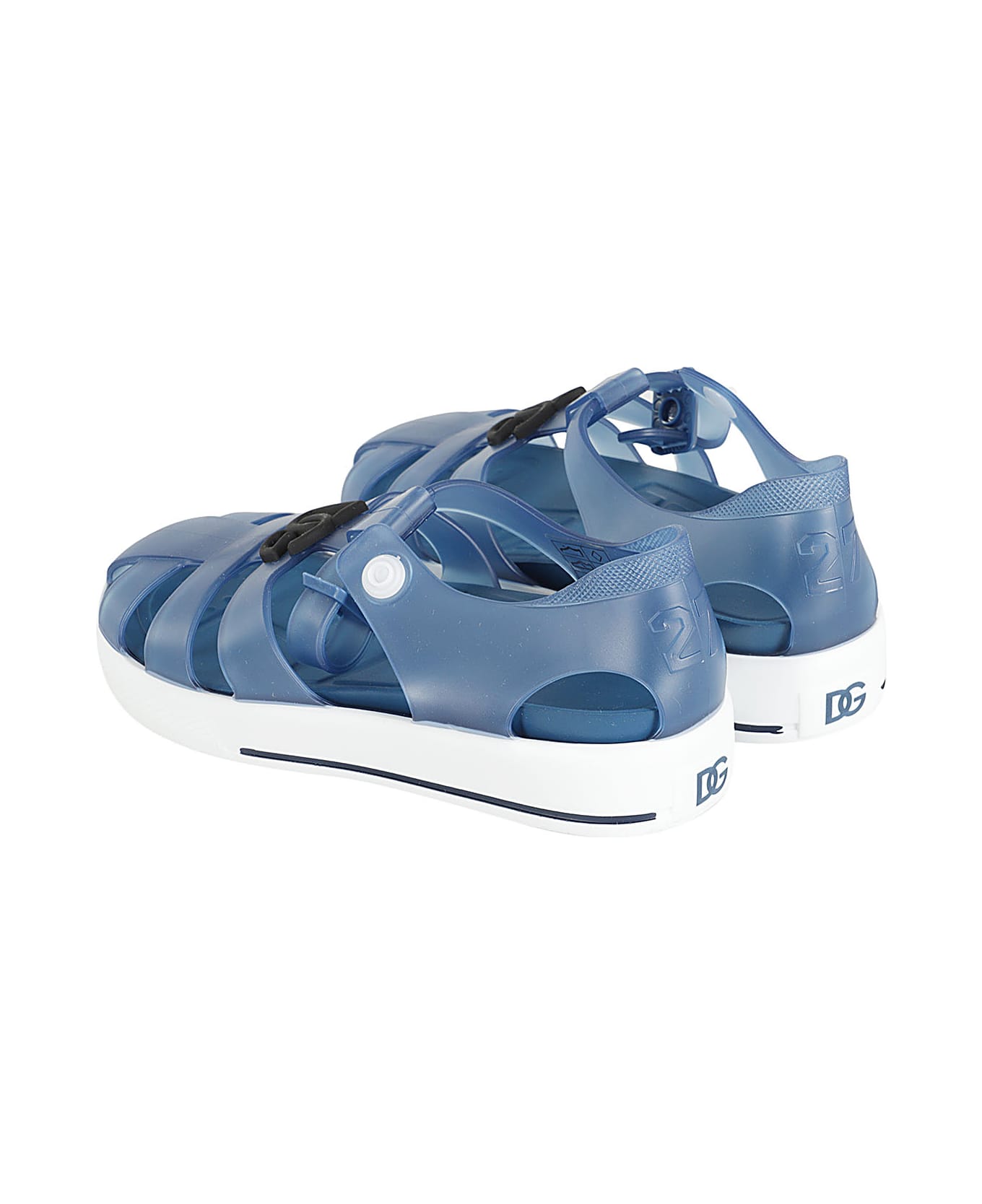 VEJA Kids Sneakers con applicazione Toni neutri Ragnetto Pvc - Blu Bianco
