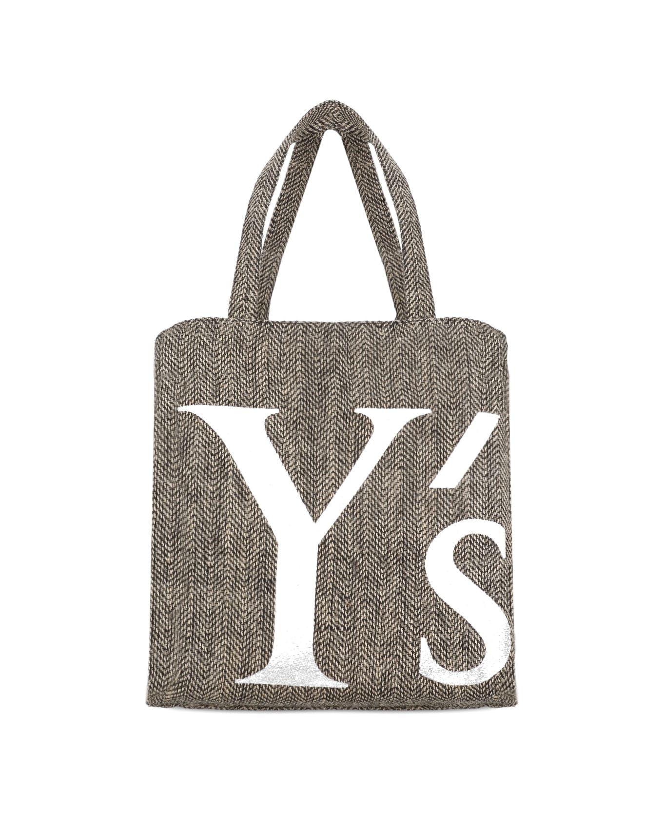 Y's Juta Shopping Bag - Brown