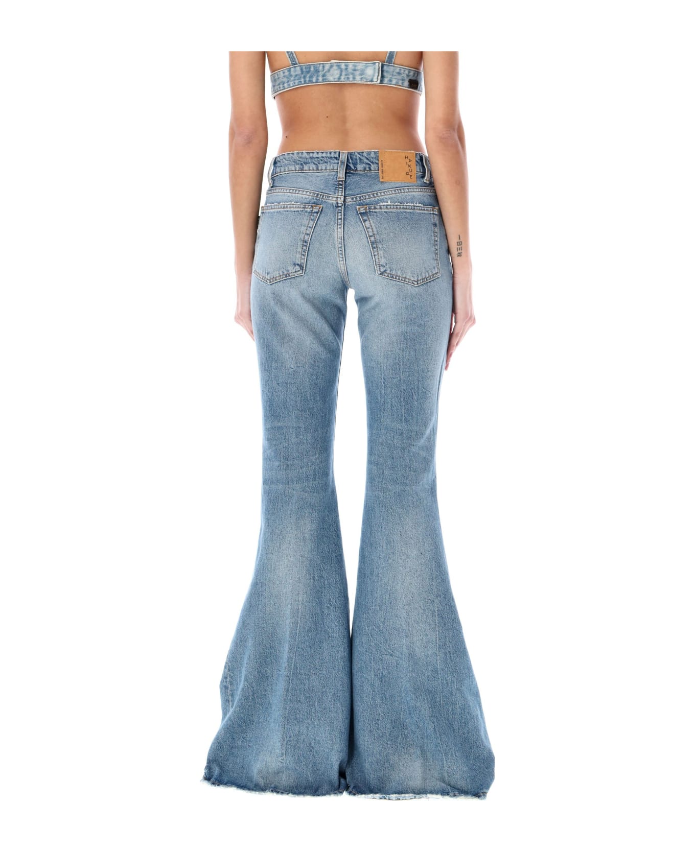 Haikure Farrah Flared Jeans - SALINA BLUE