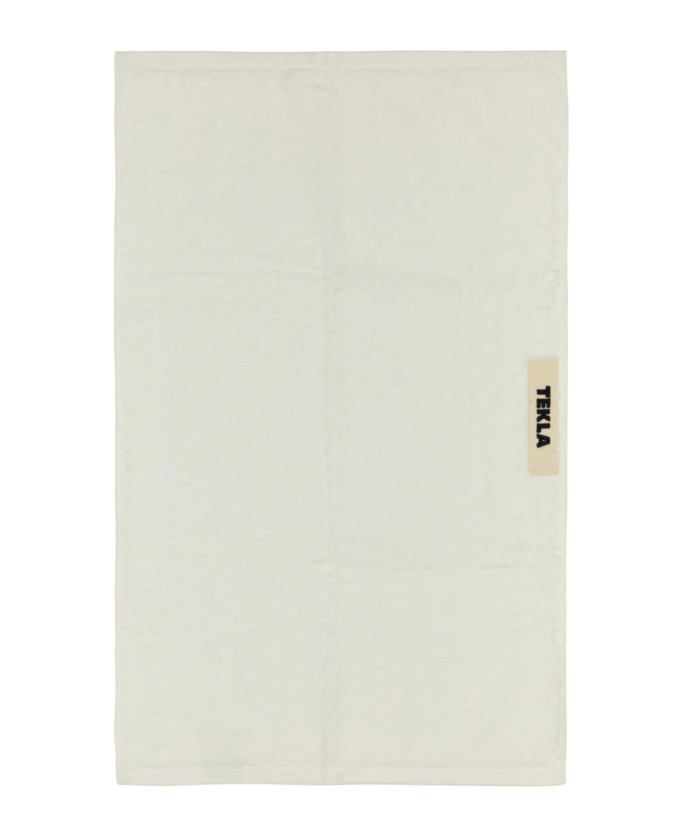 Tekla White Terry Guest Towel - WHITE