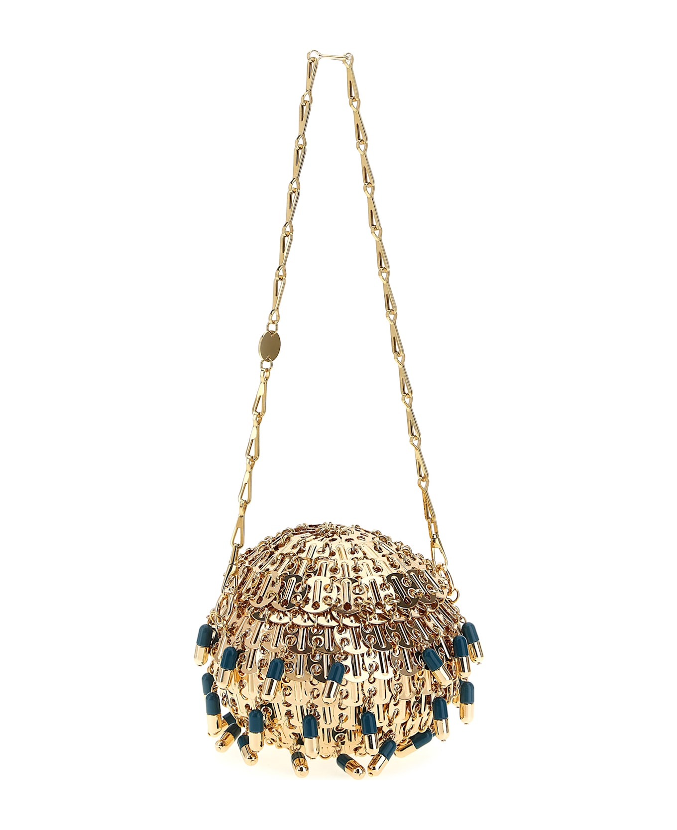 Paco Rabanne 
1969 Ball Pils
 Handbag - Gold