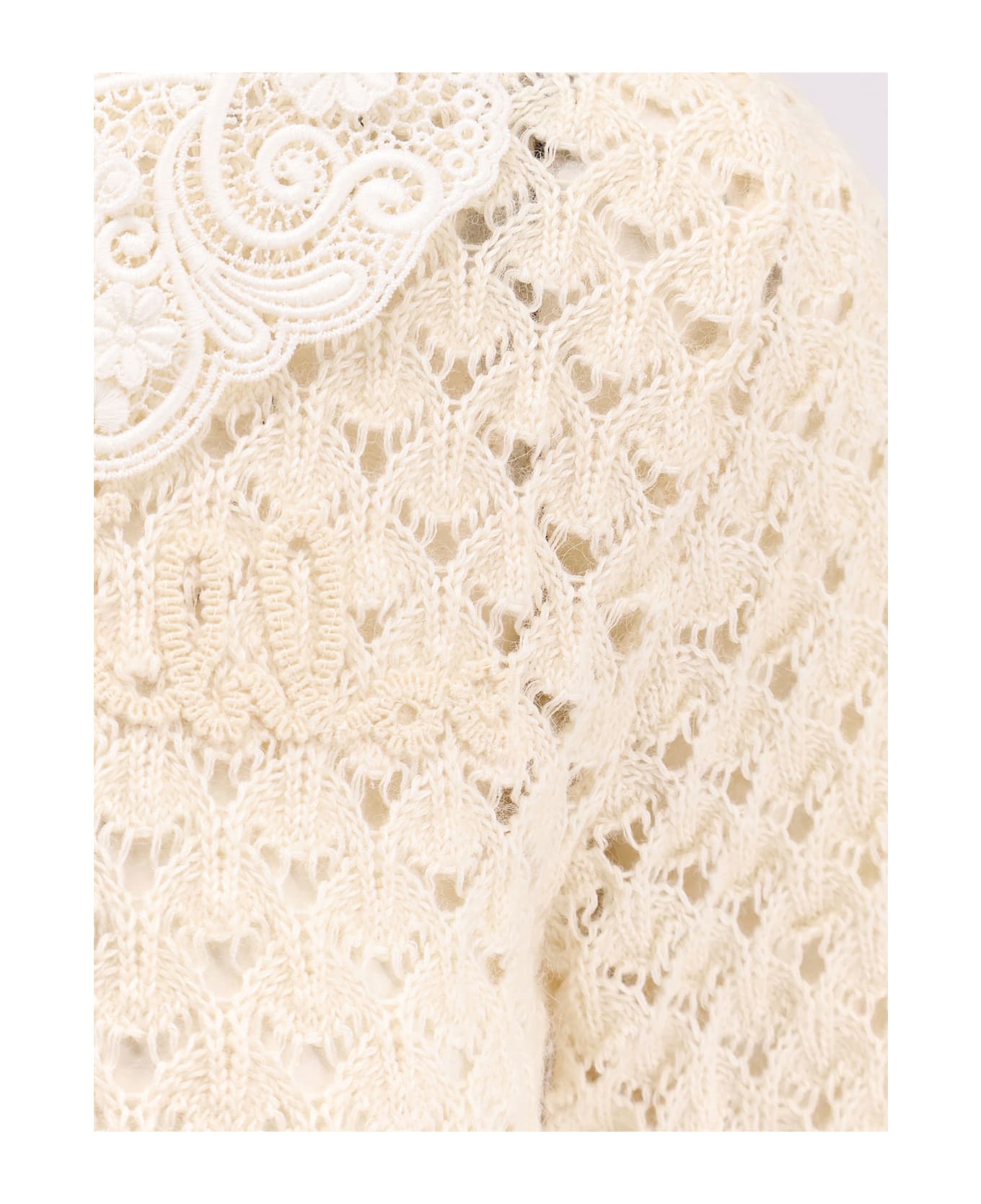 Chloé Cotton, Alpaca And Silk Top - Iconicmilk