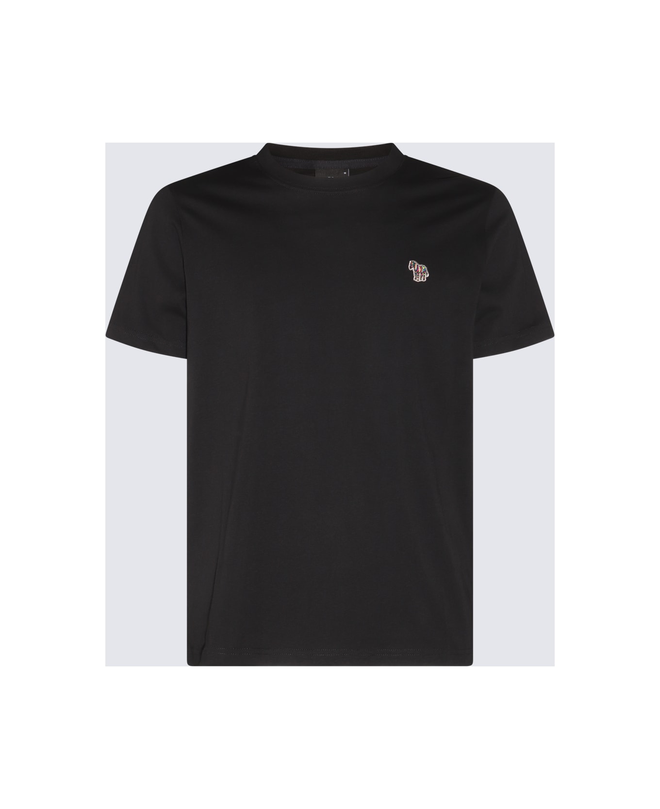 PS by Paul Smith Black Cotton T-shirt - BLACK