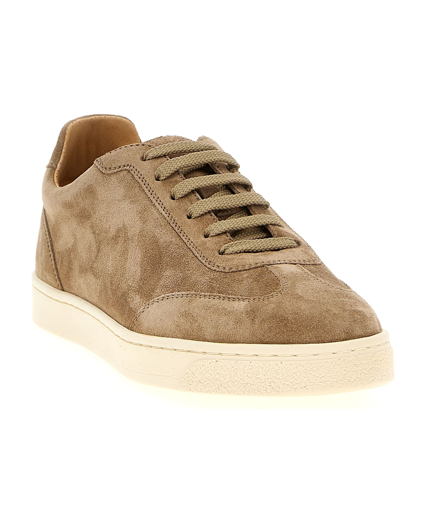 Brunello Cucinelli Suede Sneakers - Brown スニーカー