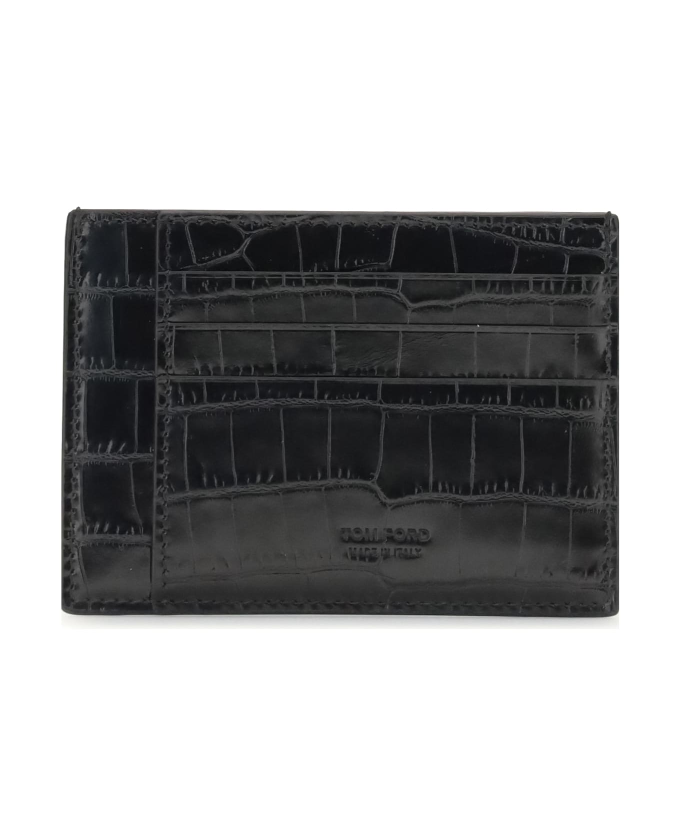 Tom Ford Shiny Printed Croc Exotic Line Oversize