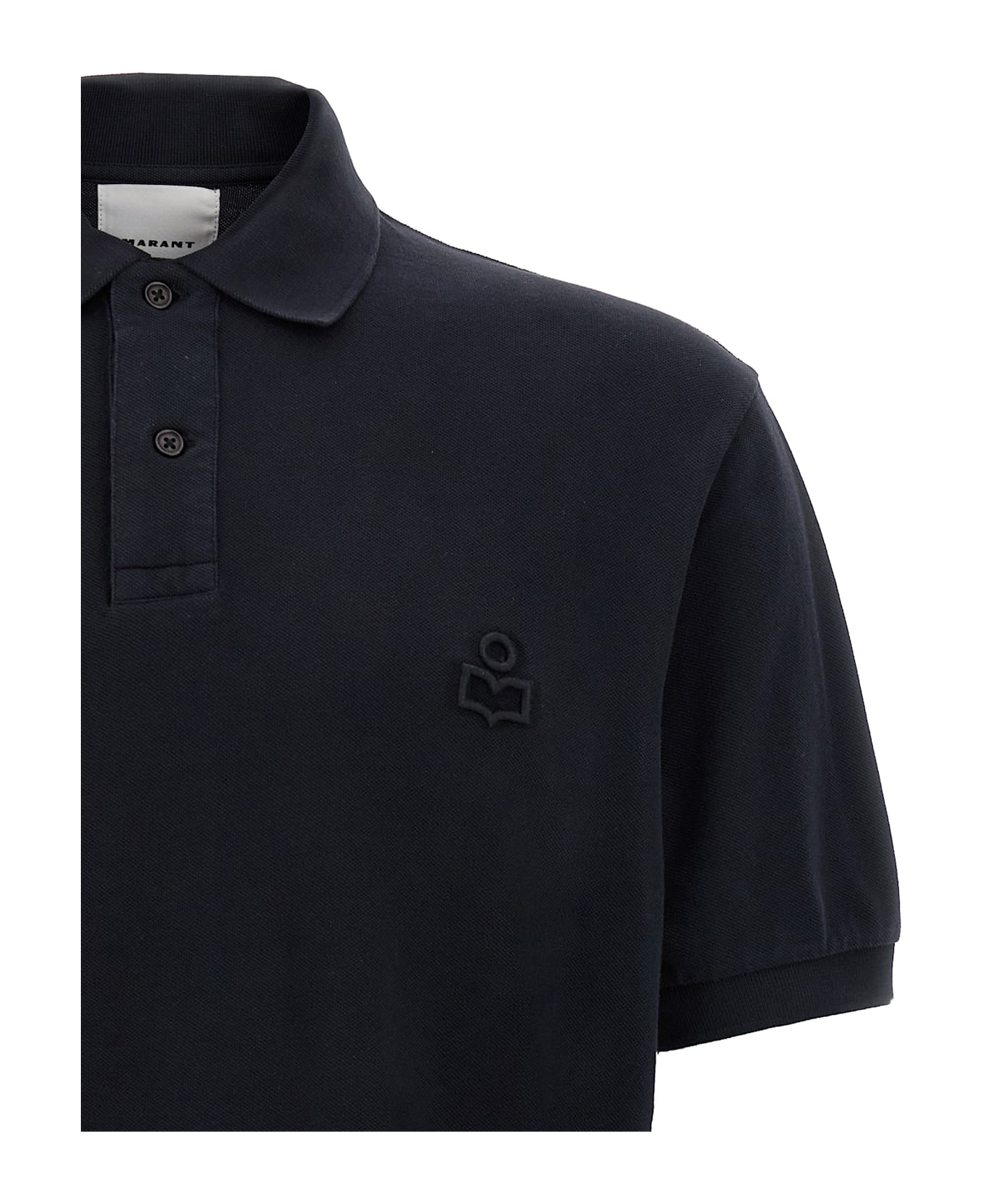 Isabel Marant 'afko' Polo Shirt - Blue