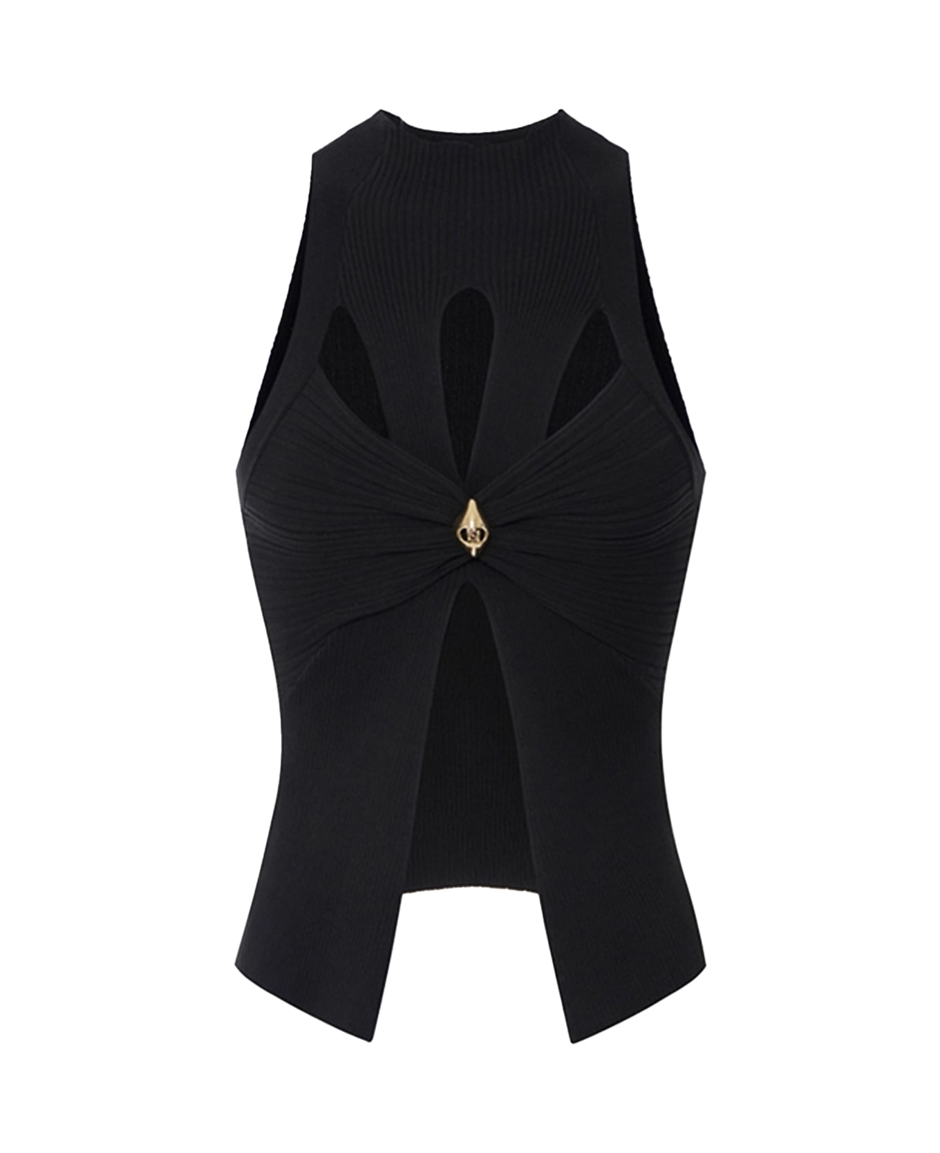 Elisabetta Franchi Top - Black