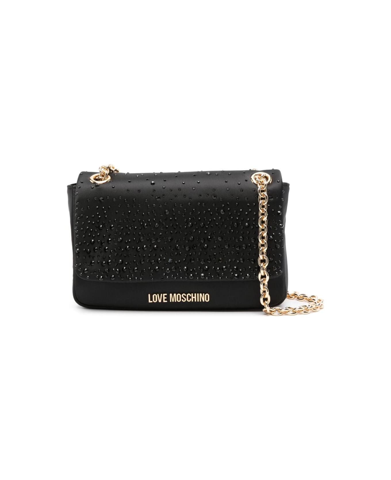 Love Moschino Shoulder Bag - A Black Black