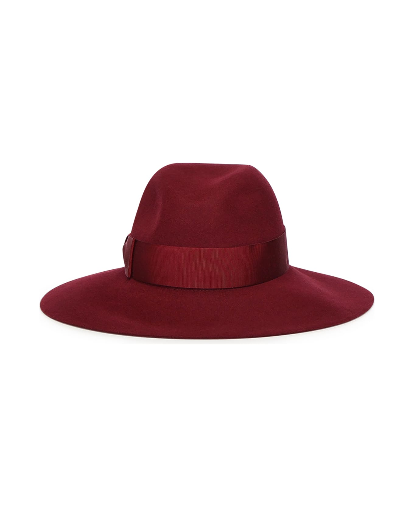 Borsalino "sophie" Wool Felt Hat - Red