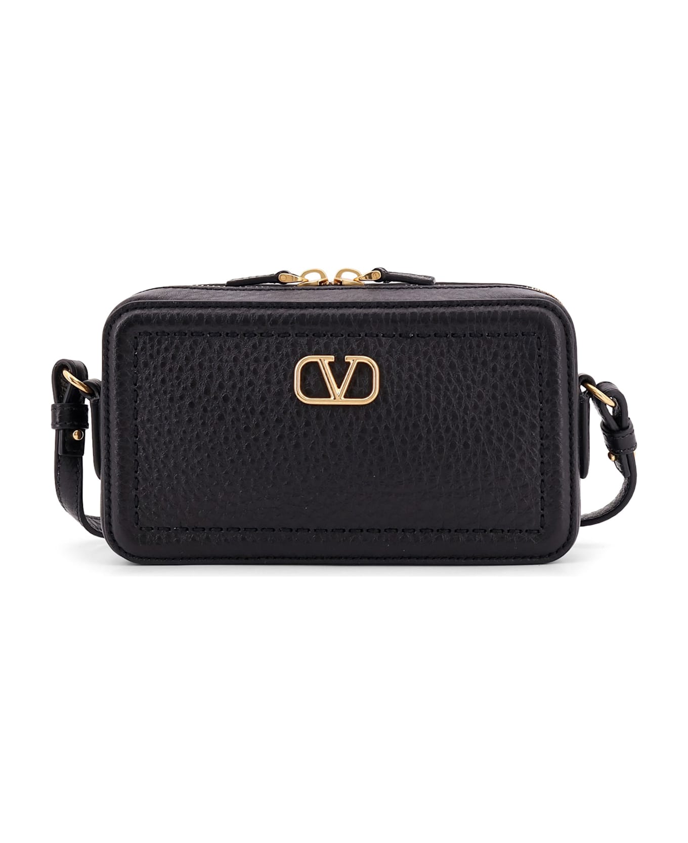 Valentino Garavani Alltime Shoulder Bag - Black