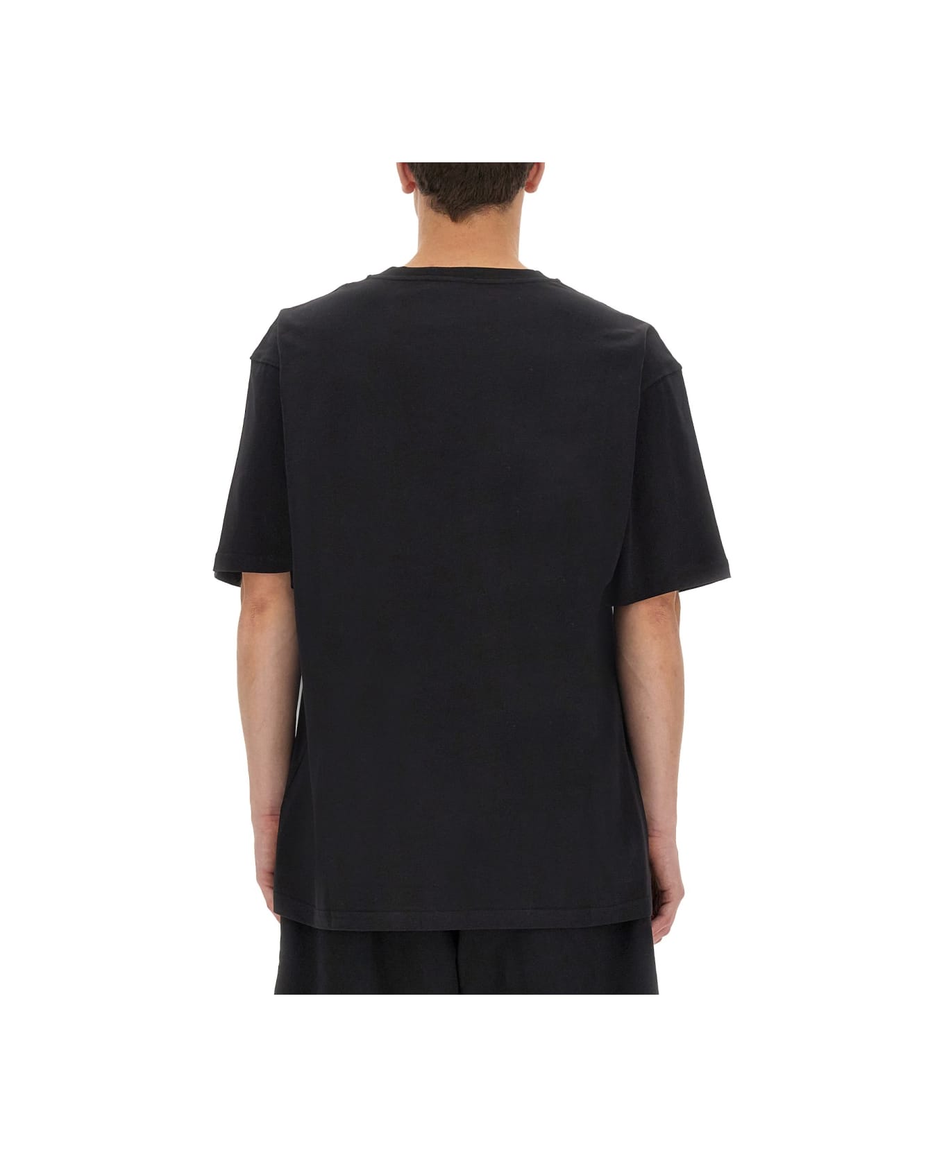 Moschino T-shirt With Logo - BLACK