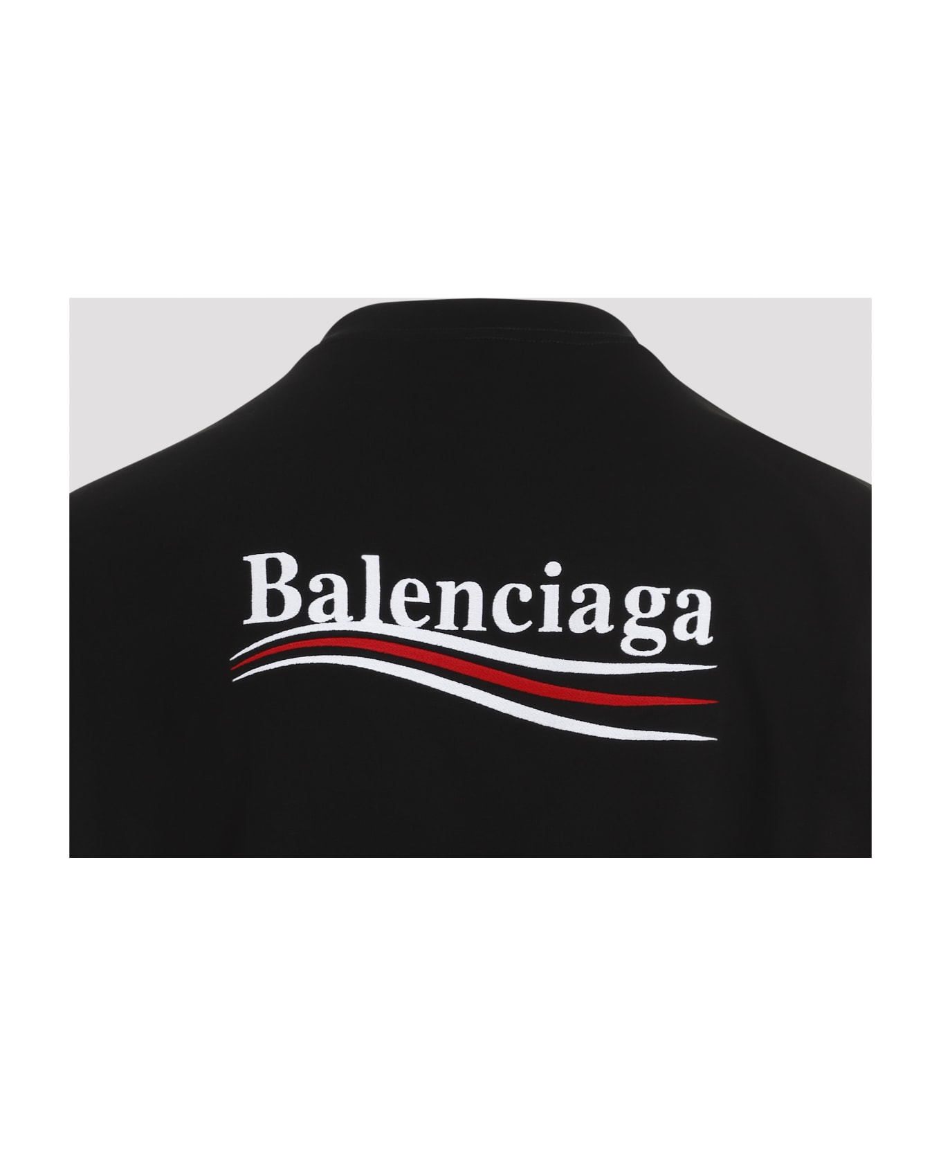 Balenciaga 
political Campaign
 T-shirt - Black White