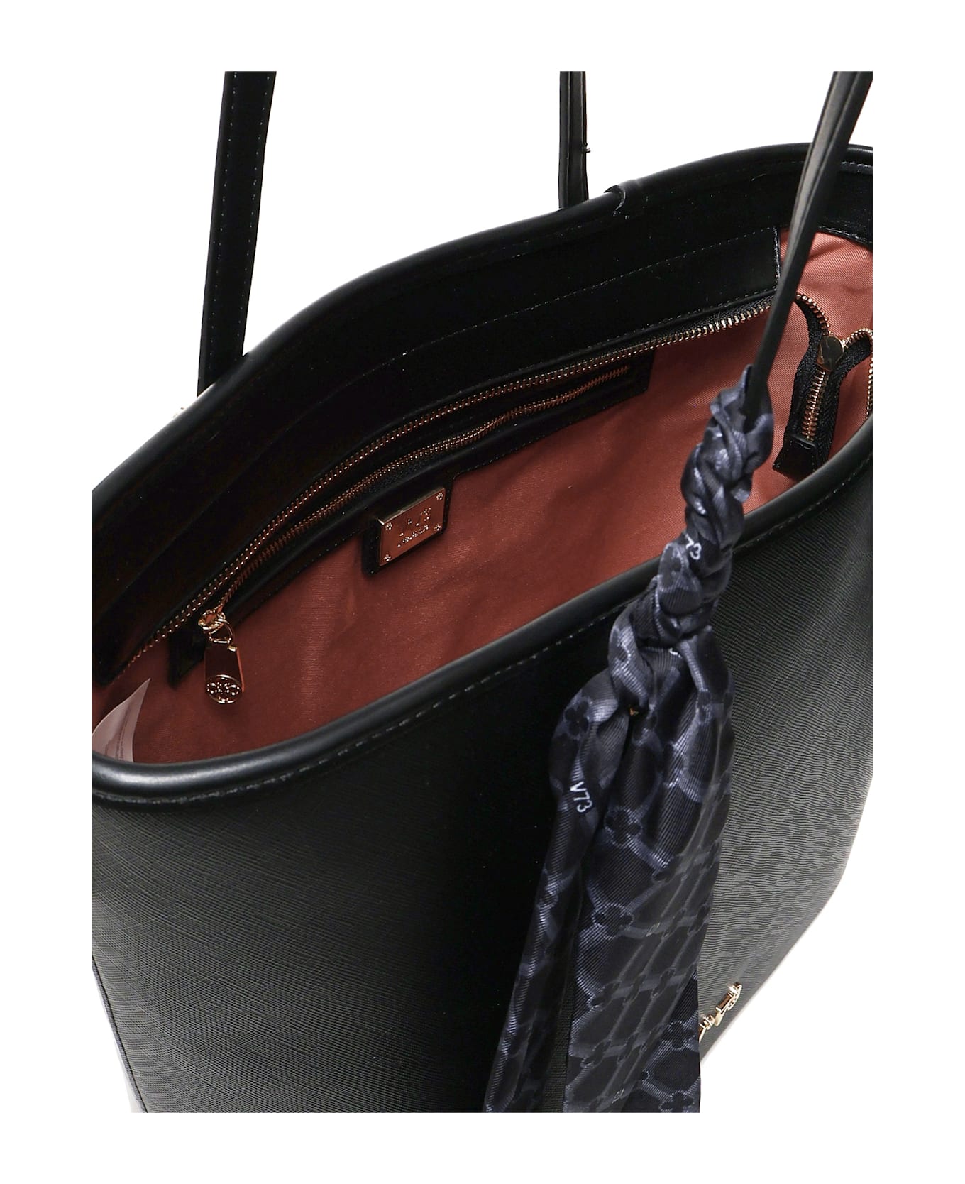 V73 Alice Tote Bag In Ecoleather - Black