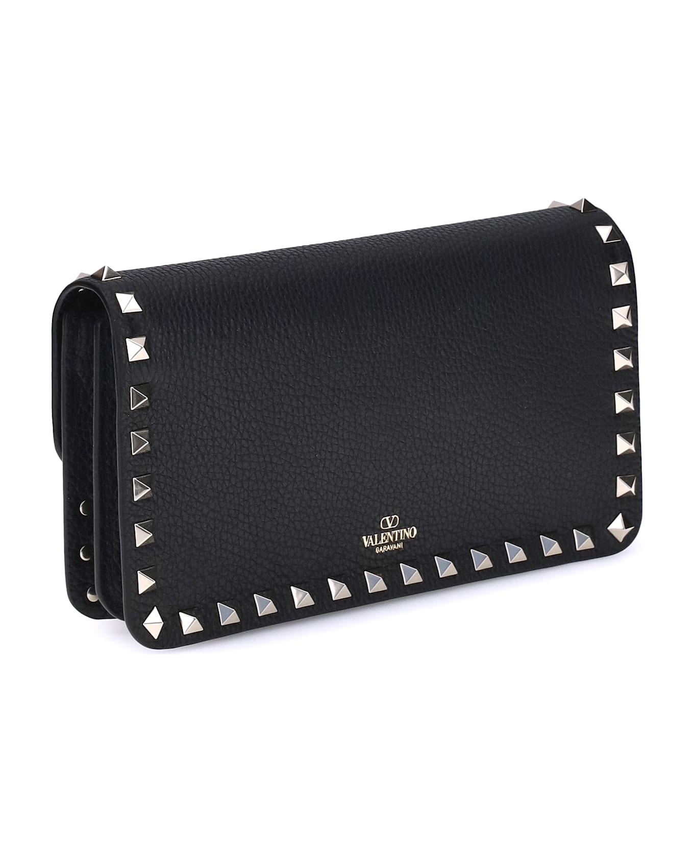 Valentino Garavani Rockstud Pochette With Chain