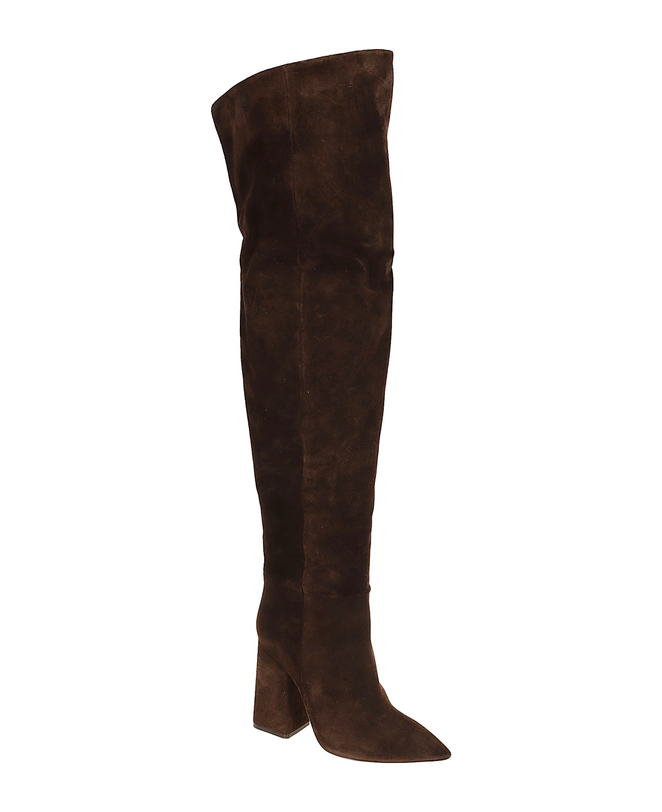 Paris Texas Anja Over The Knee Boot 100 - Cioccolato