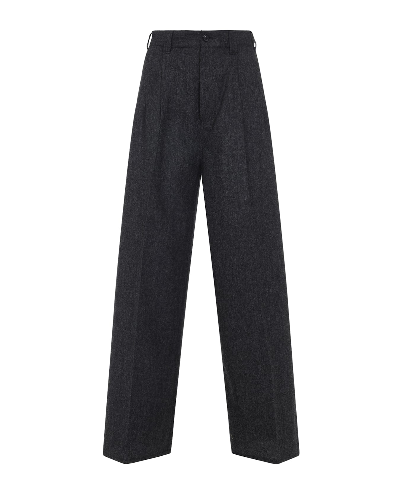 Maison Margiela Pants - M Dark Grey Melange