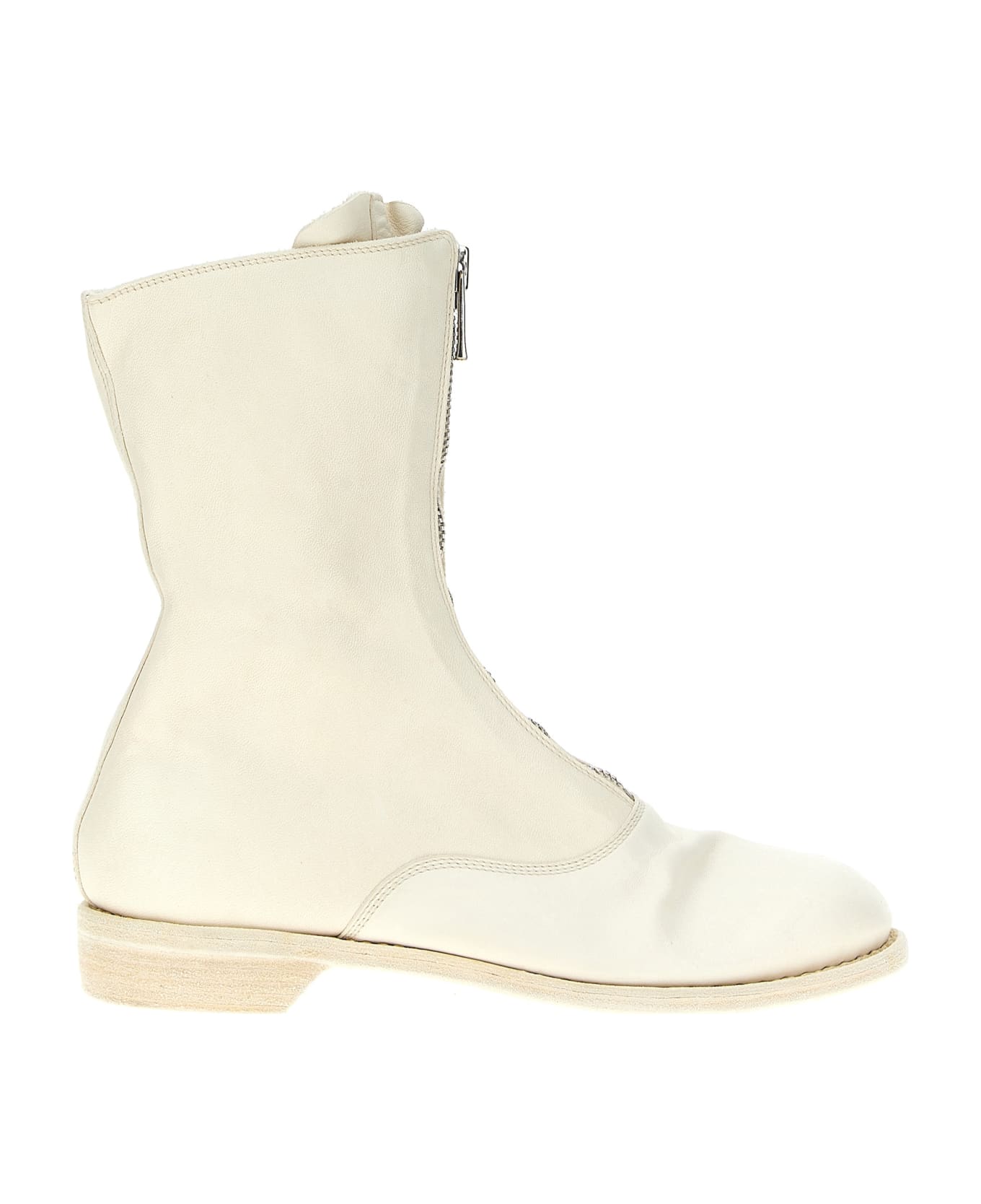 Guidi '310' Ankle Boots - White