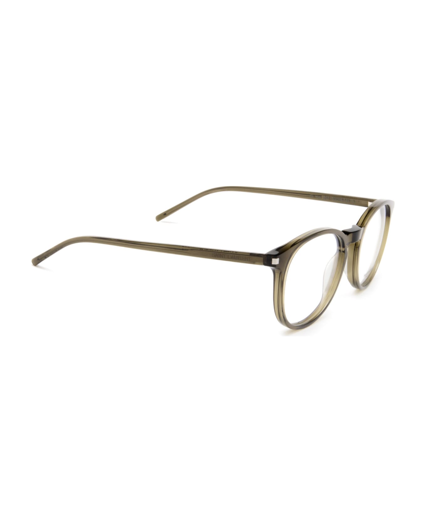 Saint Laurent Eyewear Sl 106 Green Glasses - Green アイウェア